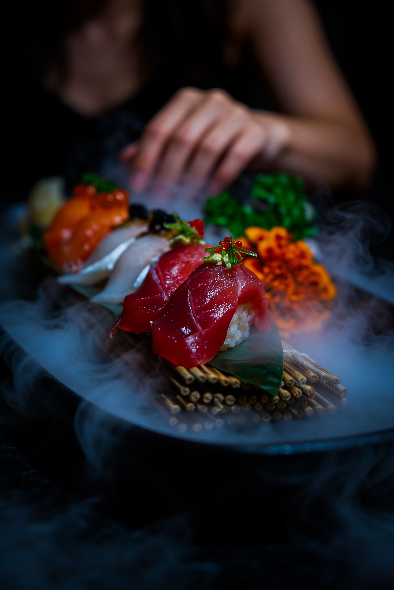 Sushi contemporâneo no CRU Lisboa