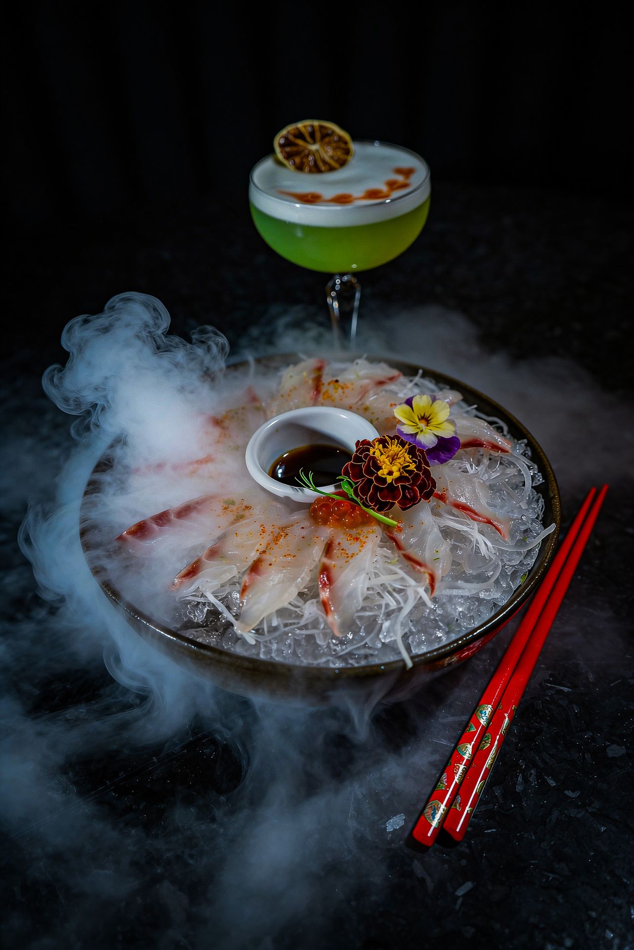 Prato de sushi premium em Lisboa